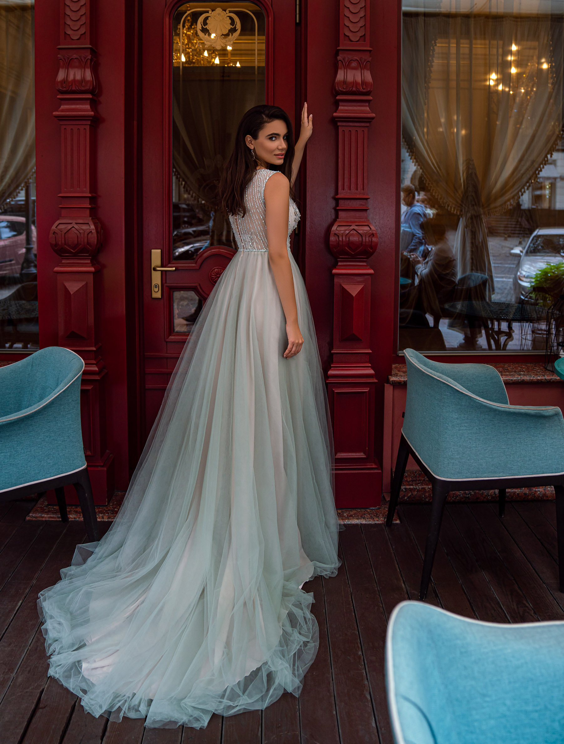 EVENING DRESS V226
